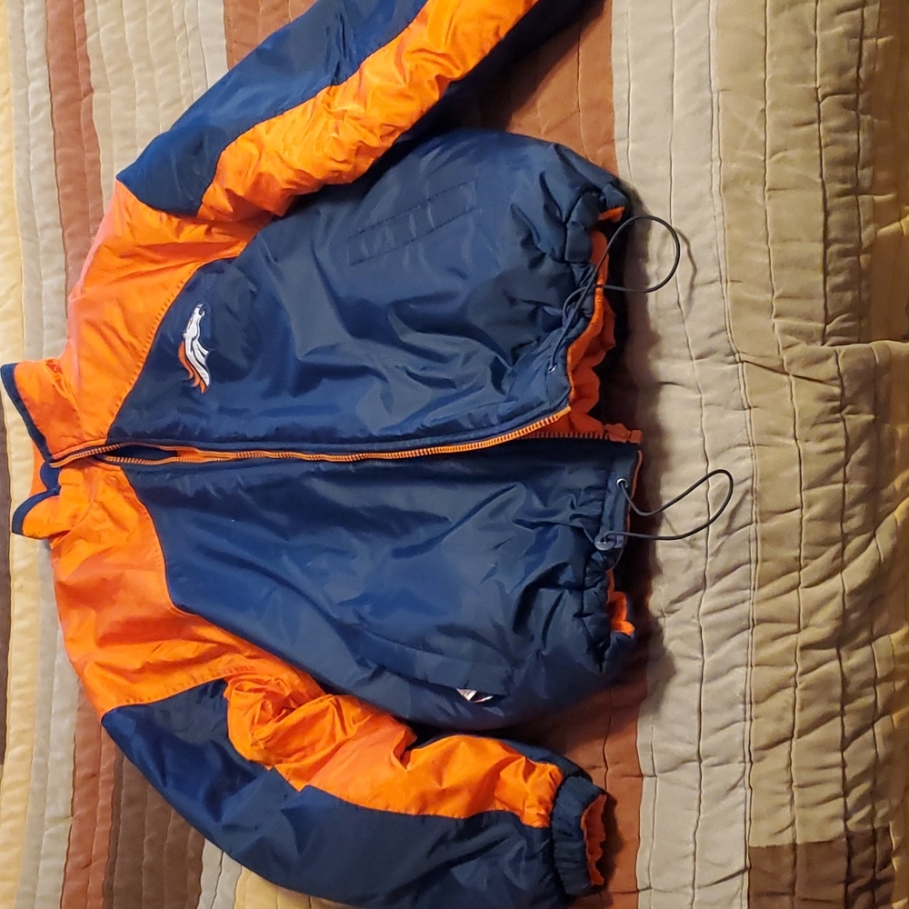 Men's Broncos NFL Reversible Coat
